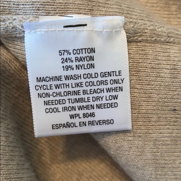 Style & Co NWOT Long cardigan with cute fringe. M - Picture 4 of 4